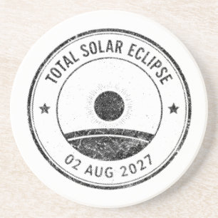 Sonnenfinsternis vom 2. August 2027 Getränkeuntersetzer