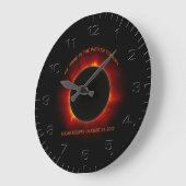 Sonnenfinsternis-Wanduhr Große Wanduhr (Winkel)