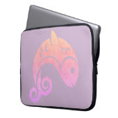 Sonnenfisch Laptopschutzhülle (Vorderseite Links)