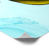 Sonnenfische im Ozean unter dem Meer Poster (Ecke)