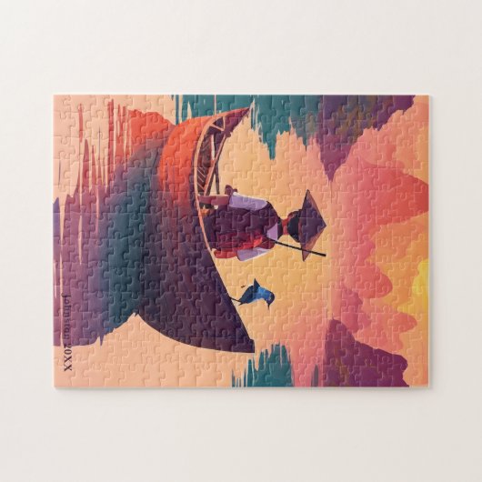 Sonnenfischerei Puzzle (Horizontal)