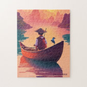 Sonnenfischerei Puzzle (Vertikal)