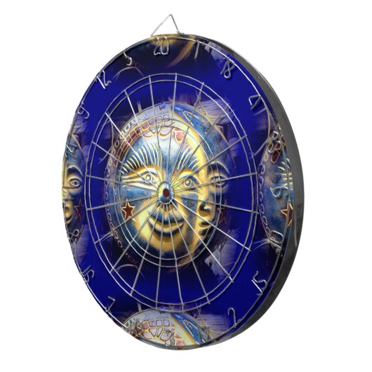 Sonnenfläche/Modemfläche Dartscheibe (Vorderseite rechts)