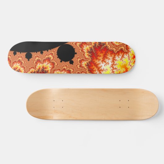 Sonnenflamme - Fraktal Skateboard (Horizontal)