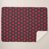 Sonnenflare-Mosaik Sherpadecke (Vorderseite (Horizontal))
