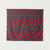 Sonnenflare-Mosaik Wandteppich (Vorderseite (Horizontal))