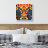 Sonnenflare und Wurzelbindung Leinwanddruck (Insitu (Schlafzimmer))