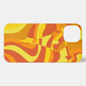 Sonnenflare Waves Abstrakt iPhone Case Hülle (Rückseite (Horizontal))