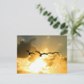 SONNENFLUGPOSTKARTE POSTKARTE (Stehend Vorderseite)
