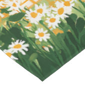 Sonnenfrohe Garten-Abschlussfeier Tischdecke (Schrägansicht)