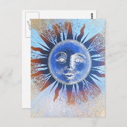 Sonnenfront Postkarte (Vorne/Hinten)