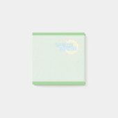 Sonnenfrühlingspause - Anmerkungen Post-it Klebezettel (Vorderseite)