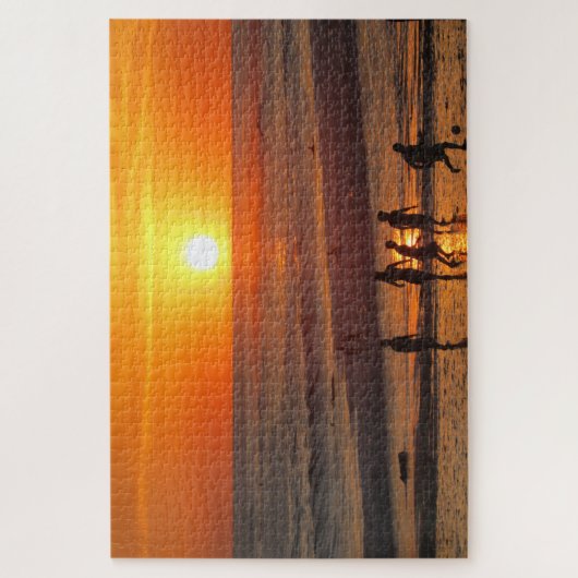 Sonnenfußball Puzzle (Vertikal)