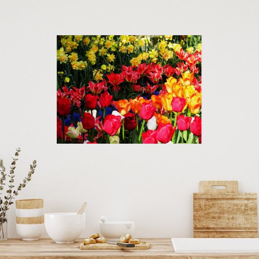 Sonnengarten Poster (Küche)