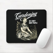 Sonnengartenarbeit also bringe ich Menschen nicht Mousepad (Mit Mouse)