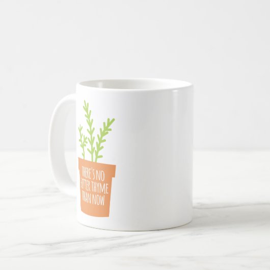 Sonnengartenpuppe nicht besser Thyme Kaffeetasse (Vorderseite Links)