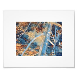 Sonnengebleichter Rustikaler Küstenstreifen Fotodruck