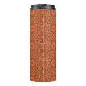 Sonnengedörrtes Sternenmedaillon Thermosbecher (Rückseite)