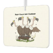 Sonnengeier Spaß Cartoon Autolufterfrischer (Links)