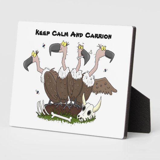 Sonnengeier Spaß Cartoon Fotoplatte (Seite)