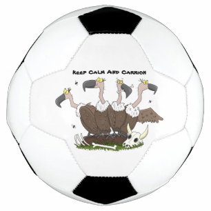 Sonnengeier Spaß Cartoon Fußball