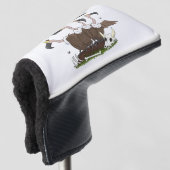 Sonnengeier Spaß Cartoon Golf Headcover (3/4 Vorderseite)