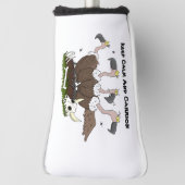 Sonnengeier Spaß Cartoon Golf Headcover (Rotieren 90)