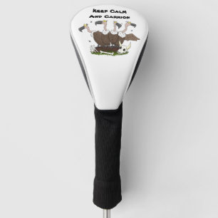 Sonnengeier Spaß Cartoon Golf Headcover