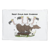 Sonnengeier Spaß Cartoon Kissenbezug (Rückseite)