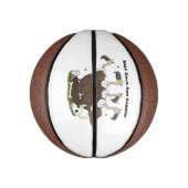 Sonnengeier Spaß Cartoon Mini Basketball (Vertikal)