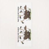 Sonnengeier Spaß Cartoon Yogamatte (Vorderseite)