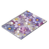 Sonnengeküsste Florale Pracht Notizblock (Linke Seite)