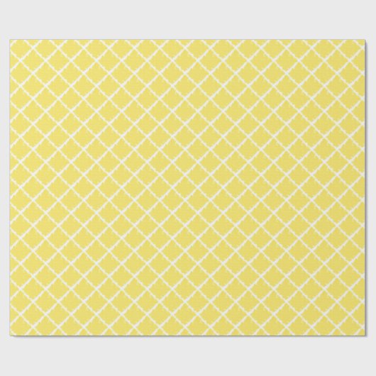 Sonnengelb Tie Dye Geschenkpapier (Flach)