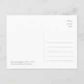 Sonnengelbe Blumen von Paul de Longpre CC1012 Postkarte (Rückseite)