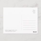 Sonnengelbe Blumen von Paul de Longpre CC1012 Postkarte (Rückseite)