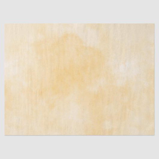 Sonnengelbe Gefärbte Krawatte Seidenpapier (Vorderseite)