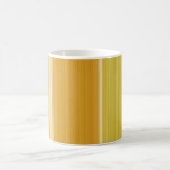 Sonnengelbe Streifen Kaffeetasse (Mittel)