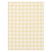 Sonnengelbes Gingham-Karo-Gingham Tischdecke (Vorderseite)