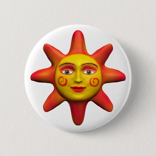 SonnenGesicht Button (Vorderseite)