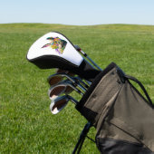 Sonnengesicht Cool Osterhase mit Brille Golf Headcover (In SItu)