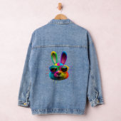 Sonnengesicht Cool Osterhase mit Brille Jeansjacke (Hangar)