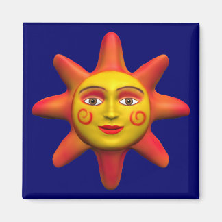SonnenGesicht Magnet