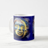Sonnengesicht/Modemgesicht Kaffeemaschine Tasse (Vorderseite Links)