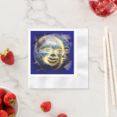 Sonnengesicht/Modemopapier Servietten (Beispiel)
