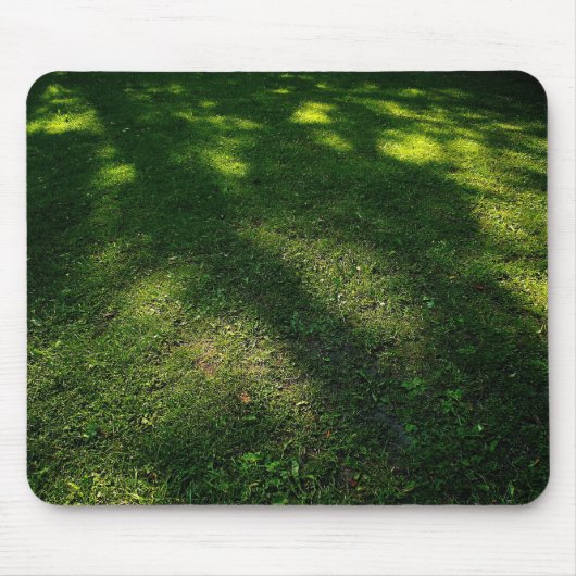 Sonnengesprenkelter Rasen Mousepad (Vorne)