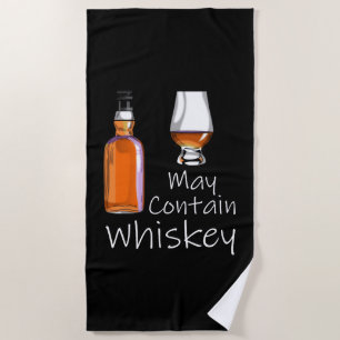 Sonnengetränk kann Whiskey enthalten Strandtuch
