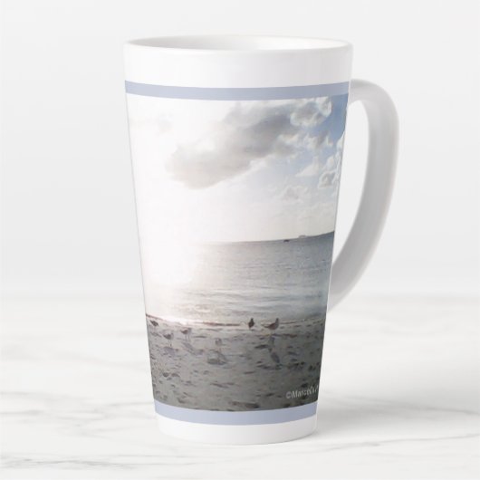 Sonnenglanz am Strand Milchtasse (Rechte Ecke)