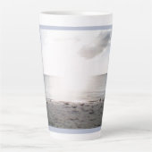 Sonnenglanz am Strand Milchtasse (Vorderseite)