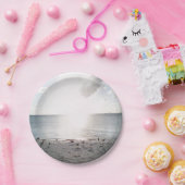 Sonnenglanz am Strand Pappteller (Party)