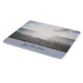 Sonnenglanz am Strand Schneidebrett (Ecke)